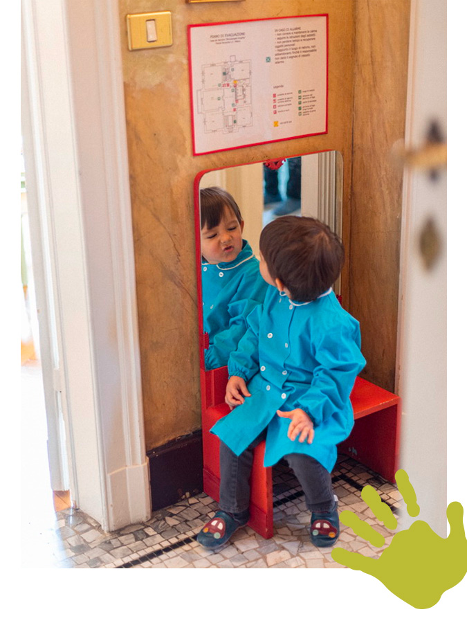 ambiente scuola infanzia Montessori Milano