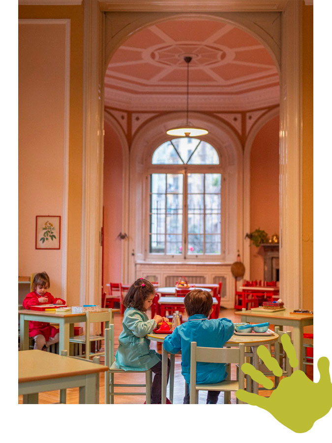 gioco scuola infanzia Montessori Milano